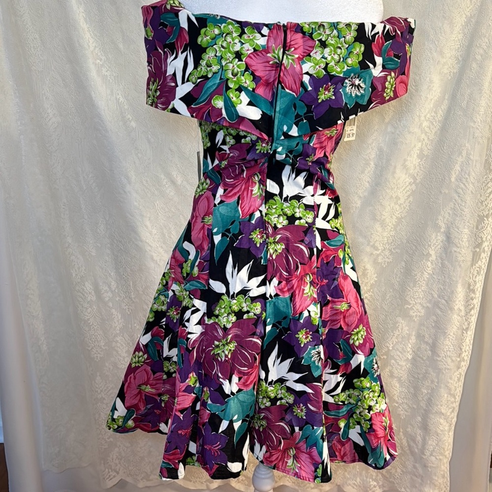 Vintage 80s Sugar Dress NWT (from Hills) Size 9 - Picture 2 of 11